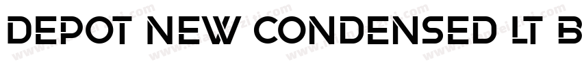 Depot New Condensed Lt Bold字体转换
